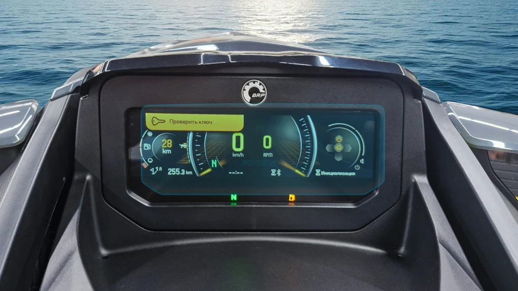 Захисне скло Pixsel на спідометр гідроцикла BRP SEA-DOO RXT-X 325 2024 8.4“
