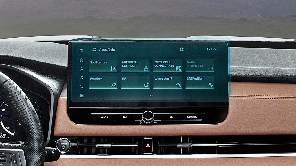 Захисне скло Pixsel на монітор MITSUBISHI OUTLANDER - 13.7“ 2025 -