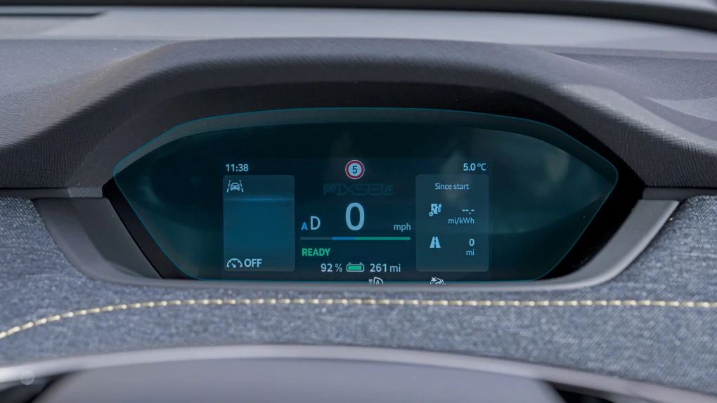 Захисне скло Pixsel на панель приладів SKODA ELROQ - 9.2“ 2025 -