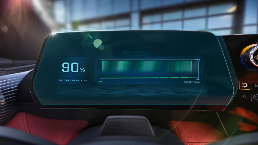 Ochronne szkło Pixsel na deskę rozdzielczą CHEVROLET BLAZER - 15“ 2023 -
