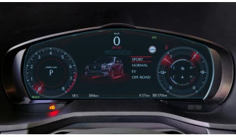 Ochronne szkło Pixsel na deskę rozdzielczą MAZDA CX-80 - 12.1“ 2024 -