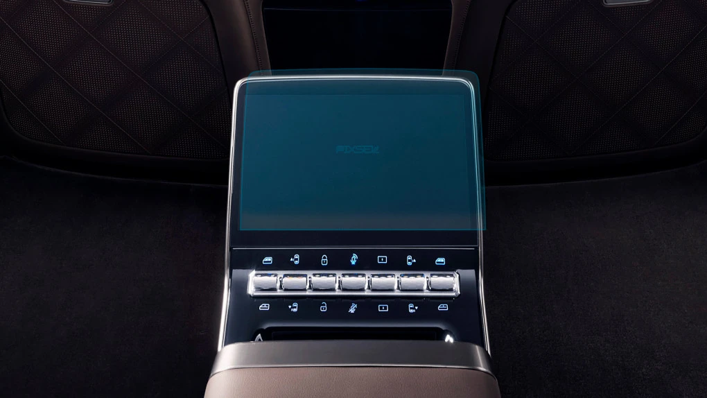 Ochronne szkło Pixsel na panel klimatyzacji tylnej DENZA D9 - 8.8“ 2022 -