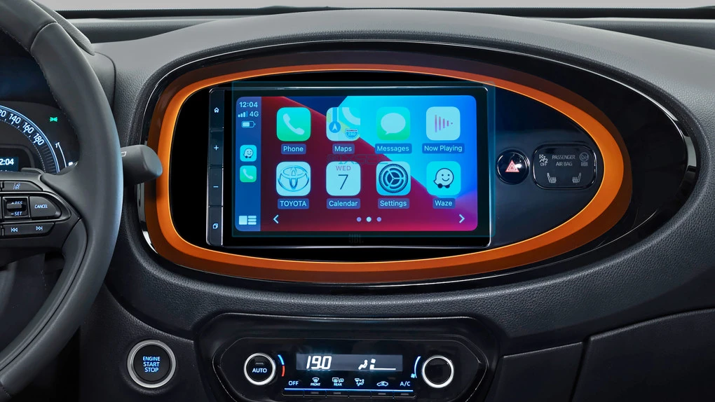 Ochronne szkło Pixsel na monitor TOYOTA AYGO - 9.8“ 2022 - 2025