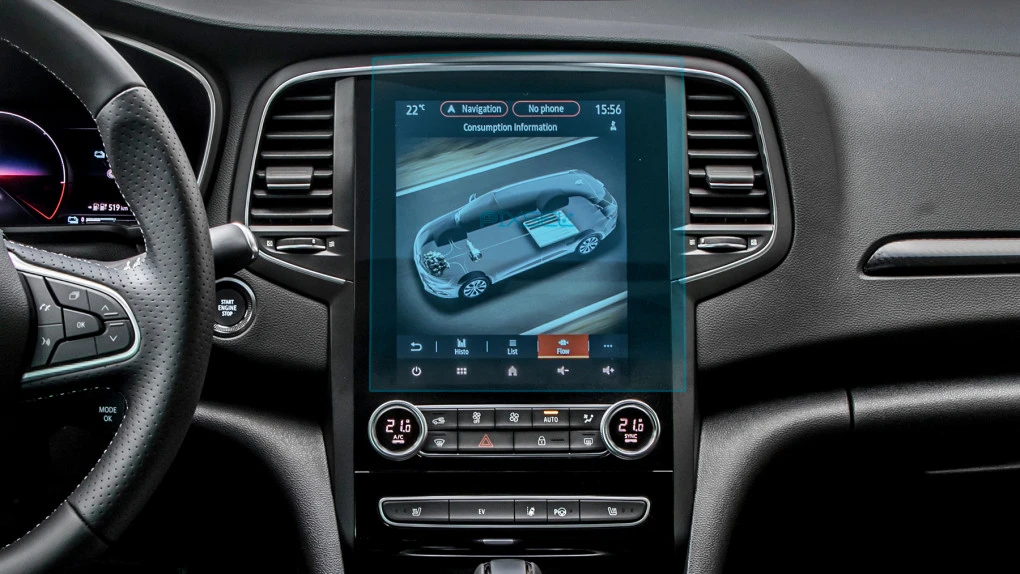 Ochronne szkło Pixsel na monitor RENAULT MEGANE - 11.6“ 2016 - 2022