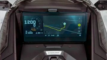 Ochronne szkło Pixsel do prędkościomierza skutera śnieżnego BRP SKI-DOO RENEGADE 2023 + 10.25“