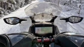 Ochronne szkło Pixsel do prędkościomierza skutera śnieżnego BRP SKI-DOO RENEGADE 2023 + 10.25“