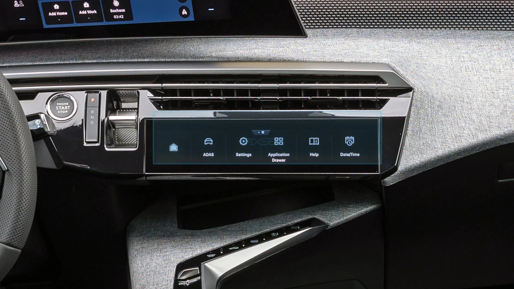 Ochronne szkło Pixsel na panel klimatyzacji PEUGEOT 5008 - 10.8“ 2025 -