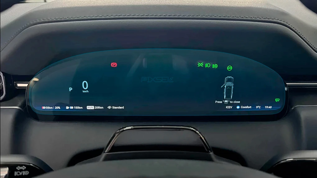 Ochronne szkło Pixsel na deskę rozdzielczą ZEEKR 9X - 13.6“ 2025 -