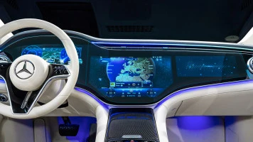 Protective glass Pixsel for widescreen cockpit (2 parts) MERCEDES BENZ EQS - 48.9“ 2022 -