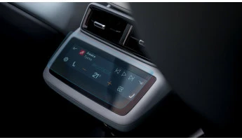 Ochronne szkło Pixsel na panel klimatyzacji tylnej POLESTAR 4 - 6.8“ 2023 -