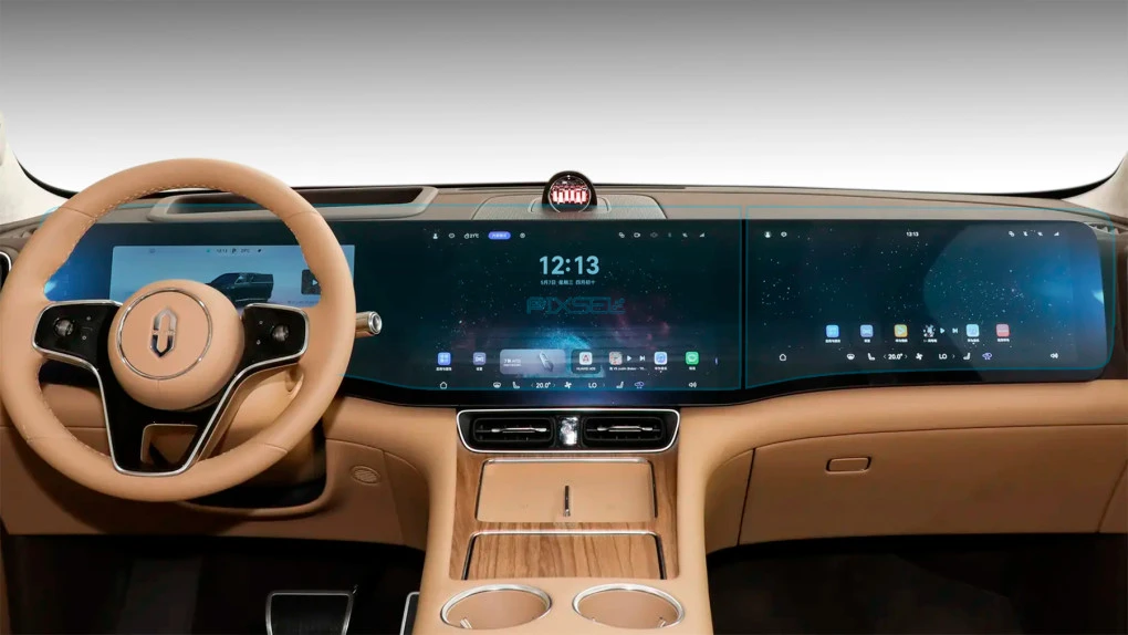 Захисне скло Pixsel для широкого екрана (2 частини) AITO M8 - 50.4“ 2025 -