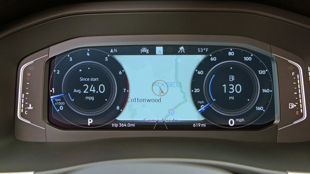 Ochronne szkło Pixsel na deskę rozdzielczą VOLKSWAGEN ATLAS - 9.9“ 2017 - 2020