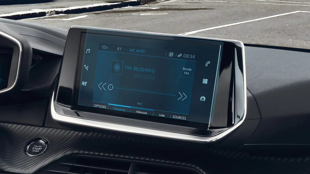 Ochronne szkło Pixsel na monitor PEUGEOT 208 - 9.4“ 2019 - 2023