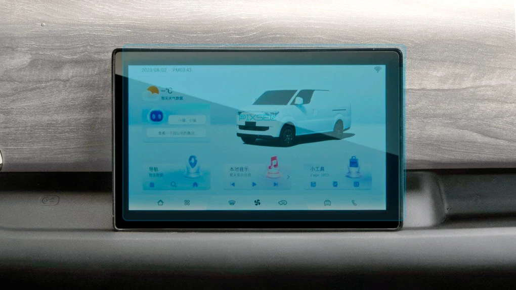 Ochronne szkło Pixsel na monitor RUICHI EC75 - 11.5“ 2023 -