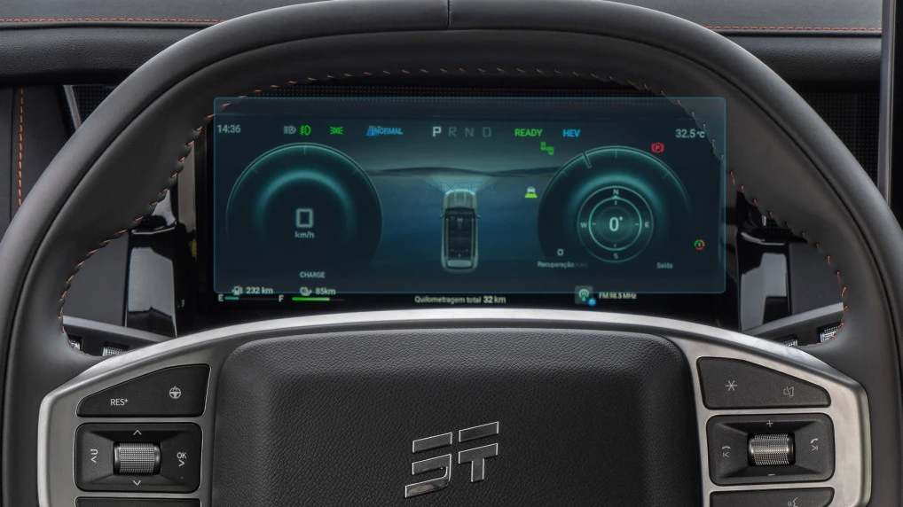 Ochronne szkło Pixsel na deskę rozdzielczą JETOUR T1 - 10.7“ 2025 -