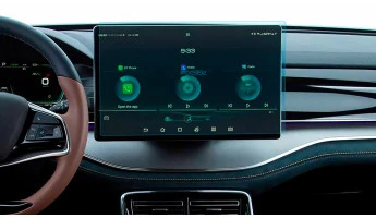 Ochronne szkło Pixsel na monitor BYD TANG EV - 16.3“ 2022 -