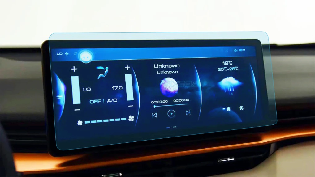 Ochronne szkło Pixsel na monitor HAVAL H6 - 13.3“ 2025 -