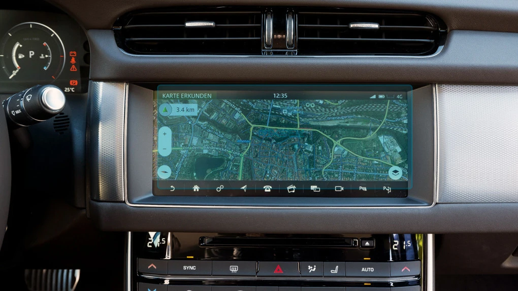 Ochronne szkło Pixsel na monitor JAGUAR XF - 9.9“ 2016 - 2020